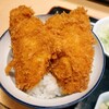 雅紀屋 - 小ぶりでも2枚のカツが乗っています