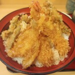 天丼専門店 てんき - 特盛天丼＠600