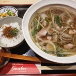 蕎麦と鴨料理 心斎橋 宗平 - 河内鴨使用・鴨南蛮セット