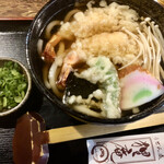 うどん處 狸庵 - 天ぷらうどん(^^)