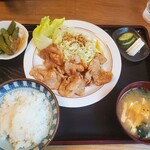 Yamabiko Shokudo - 焼肉定食1050円