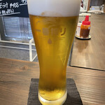 Hakuraku Tei - 生ビール中