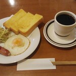 清水喫茶店 - 料理写真:モーニングＢ