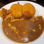 Curry House CoCo Ichibanya Shinjuku Eki Nishiguchi Ten - カニクリチーズご飯少なめ