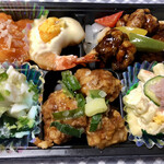 Kakiyasu Dining Chiba Sogo Ten - おかずセットA 税込1080円