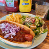 C.O.D - 料理写真:チリドッグ -CHILI DOG - (ランチプレート)