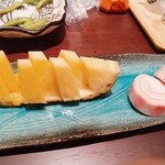 Honkaku Washoku Private rooms Izakaya Yashiki no Niwa Shinagawa Honten - ★コース 4100円 居酒屋でよく見かけるケーキ！