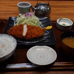 Tonkatsu Wakou Ionmoru Shinmizuhashi Ten - ロースカツ御飯1230円がイオンの日で1100円