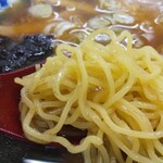 Daifukuya - 極細麺です。黒粒は胡椒振りましたから。