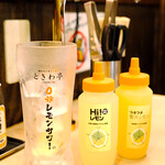 0 Byo Lemon Sour Sendai Horumon Yakiniku Sakaba Tokiwatei Hiratsuka Ten - 