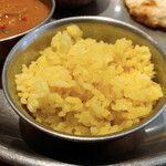 インド料理 チュリヤカナック - お代わりライス