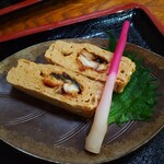 うなぎ松岡 - 醤油味が強かった。う巻き。