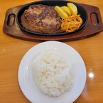 ステーキ宮 - ◆「自家製ハンバーグランチ」(ジャンボ320g)