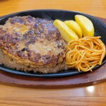 ステーキ宮 - ◆「自家製ハンバーグランチ」(ジャンボ320g)