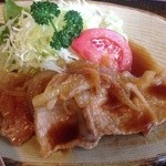 Restaurant Kitaguni - H25.03    しょうが焼定食【しょうが焼】