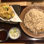 Juuwari Soba Kai Koriyama Ten - たっぷりアボカドのかき揚げ蕎麦