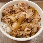 Sukiya Nakakan Dainichi Ten - 牛丼ミニ