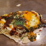 Hiroshima Okonomiyaki Kurumi - 半熟スペシャル