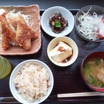 Michi no Eki Komatsu Kibagata - 四季彩定食780円(2022.7.9)