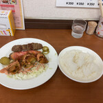 Salam Kebab - よくばりケバブセット　1,200円(税込)