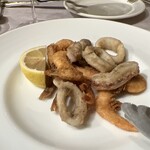 RiSTORANTE EST - 魚介の揚げ物