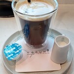 Cafe Sante - ﾚｷﾞｭｰﾗｰｺｰﾋｰICE400円