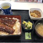 吉野家 - 鰻重みそ汁牛小鉢セット