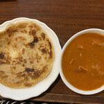 Bengal Curry Tei Mannan - バターチキンカレーとポロタ