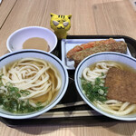 讃岐 うどん まごころ - 私と甥っ子、2人分