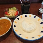 Bengal Curry Tei Mannan - 日替わり『ガーリックチキンカレー』セット