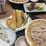 Soba Tempura Sho - 鴨せいろそば　穴子天そば