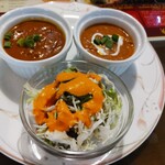 Asian Kitchen Restaurant And Bar - カレーはマトンとチキンにしてみた。