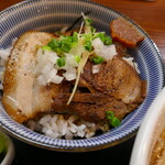 麺屋 ふく - 炙りチャーシュー丼