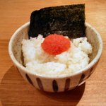 Nogata Hope Kichijoji Ten - 明太子ごはん(350円)