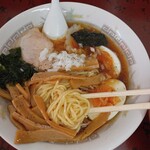 Ki no Ya - メンマラーメン　ゆで玉子