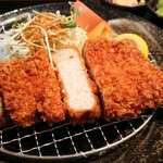 Tonkatsu Katsuyuu - 厚切りロースカツ1700円