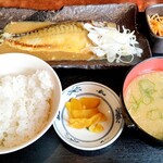 Mekiki no Ginji Koriyama Eki Higashi Shopping Center Ten - さば味噌煮定食(日替わり)