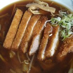 あおき和洋亭苑 - カツのせあんかけラーメン