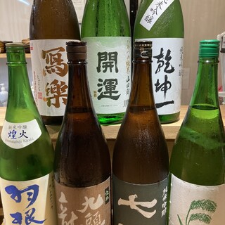 こだわりの日本酒