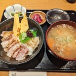 Ika no Sumi Shiaru Yokohama Anekkusu Ten - のど黒炙り丼ランチ