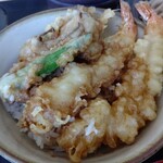 Yude Taro Nishioka 3 Jo Ten - ミニ海老舞茸天丼