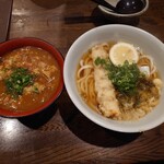 Udon Oyobe Noda Ten - はいからうどん大盛(1.5)と半カレー丼