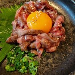 Sumiyakiniku Ishidaya. Toa Road - ローストビーフ風ユッケ