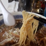 紀龍 - 中華そばはやっぱ細麺です