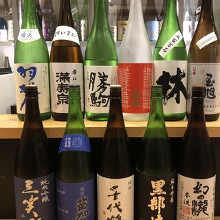 ☆About 60 types of sake from Toyama Prefecture♪