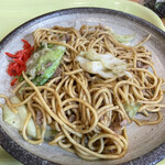 道の駅 風の家 - ひるぜん焼きそば。