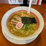 Kouraku En Takasaki Shibazaki Ten - 塩ラーメン大盛1.5玉600円