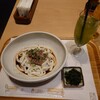 三重テラス - 伊勢うどん(松阪牛牛スジ・伊勢茶付き)・アオサトッピング合計1,000円 202210