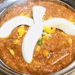 インド料理 アディティ - キマ エイグカレー