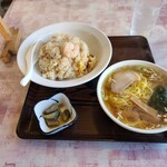 Nanabankan - 五目チャーハン800円にミニラーメンはセットにすると200円